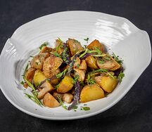 Картофель по-домашнему с грибами
