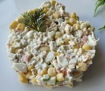 Салат крабовый