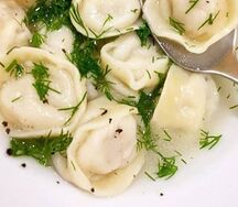 Пельмени домашнии ручной лепки
