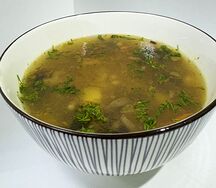 Грибной суп