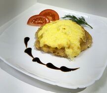 Куриная отбивная по-гавайски