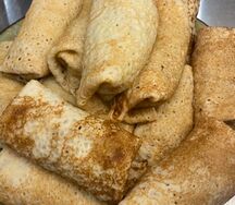 Блинчики с мясом 