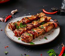 Шашлык из свининой шеи
