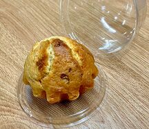 Кекс творожный с изюмом
