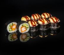 Запеченные с креветкой