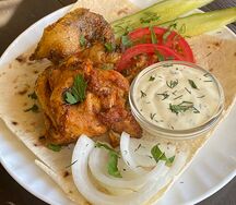 Шашлык из куриного бедра