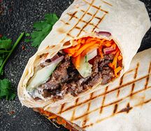 Шаурма с говядиной классическая 