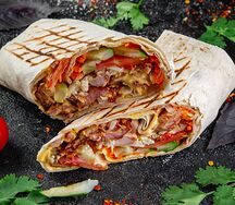 Шаурма с курицей классическая