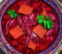 Борщ с говядиной