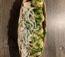 Селедочка с картошечкой и луком