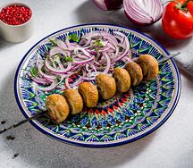 Шампиньоны на углях