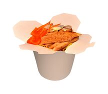 Вок классический с курицей и лапшой фунчозой