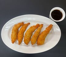 Креветки в кляре