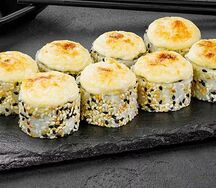 Запечённый с крабовым миксом