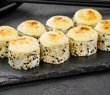 Запечённый с креветкой
