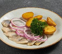 Сельдь с картошкой