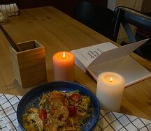 Салат Болгария с курочкой и муссом из перца