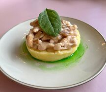 Куриная грудка в Сливочном соусе с пюре