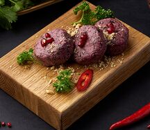 Пхали из свекольной ботвы с орехами