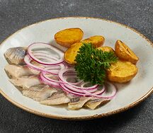 Селедочка с картофелем