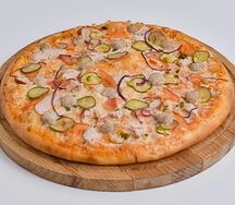 С копченой курицей