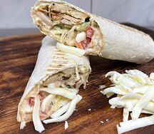 Шаверма сырная с курицей XXL