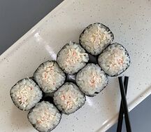 Ролл с крабом