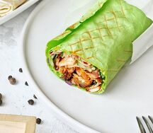 Чесночная шаурма с цыпленком
