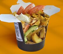 Кебаб с картошкой XL
