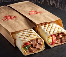 Шаверма по-сербски с говядиной