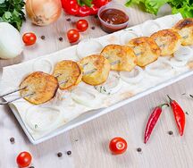 Картофель на мангале