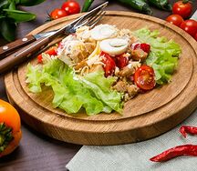 Цезарь с курицей