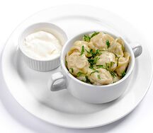 Пельмени с курицей