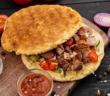Шаурма с курочкой в пите