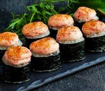 Запечённый с курицей