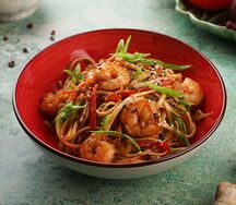 Wok с Креветками