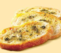 Хлеб с чесночным маслом