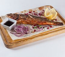 Сибас на гриле