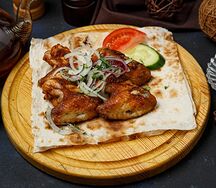 Шашлык из куриных крыльев