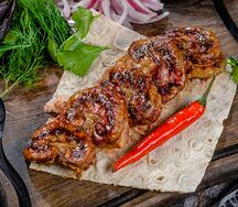 Шашлык из бараньих почек