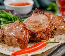 Шашлык из бараньей почечной части