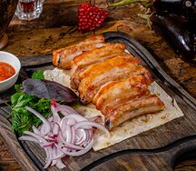 Шашлык из свиных ребрышек