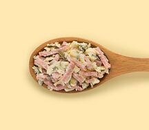 Сырный наполнитель с ветчиной