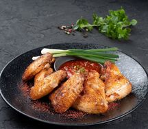 Шашлык из курицы (крылья)