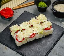 Ролл Цезарь с креветкой