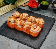 Ролл Креветка яки запечённая