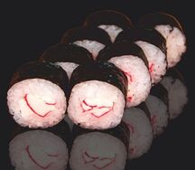 Классический ролл со снежным крабом