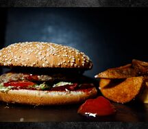 Бургер Cranberry BBQ