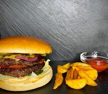 Бургер с двойной котлетой