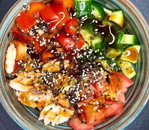 Поке с креветкой